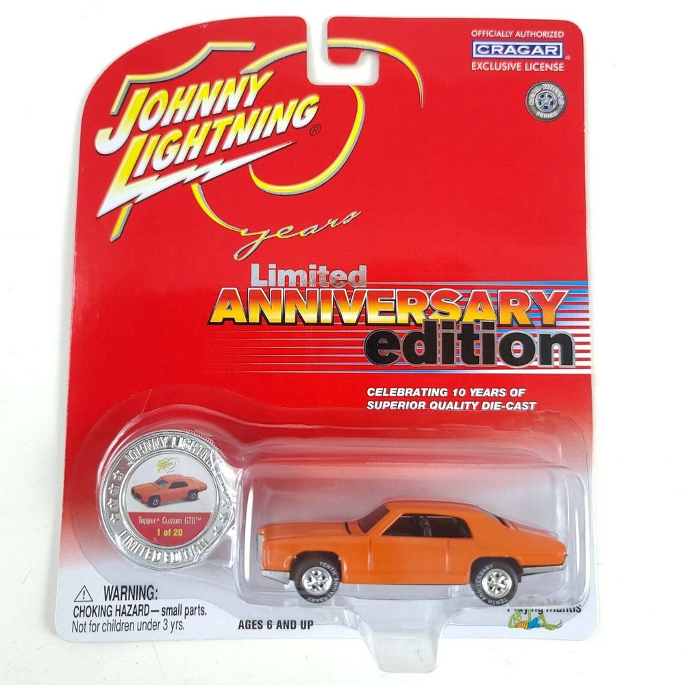 Johnny Lightning Limited Anniversary Topper Custom GTO 1:64